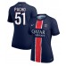 Paris Saint-Germain Willian Pacho #51 Hjemmedrakt Dame 2024-25 Korte ermer